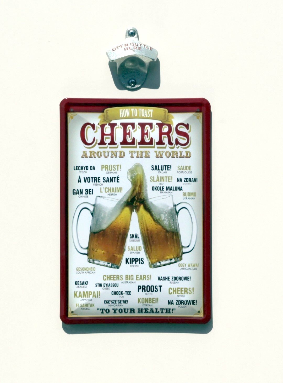 Abrebotellas Creativo, Abrebotellas De Pared De Billar, Montado En La Pared Con Abridor De Cerveza Magnético, Herramientas De Cocina De Regalo, Billar B