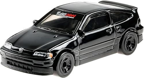 Hot Wheels Selección automática temática de corredores de culto, vehículos a escala 164 con detalles auténticos y decoraciones realistas para