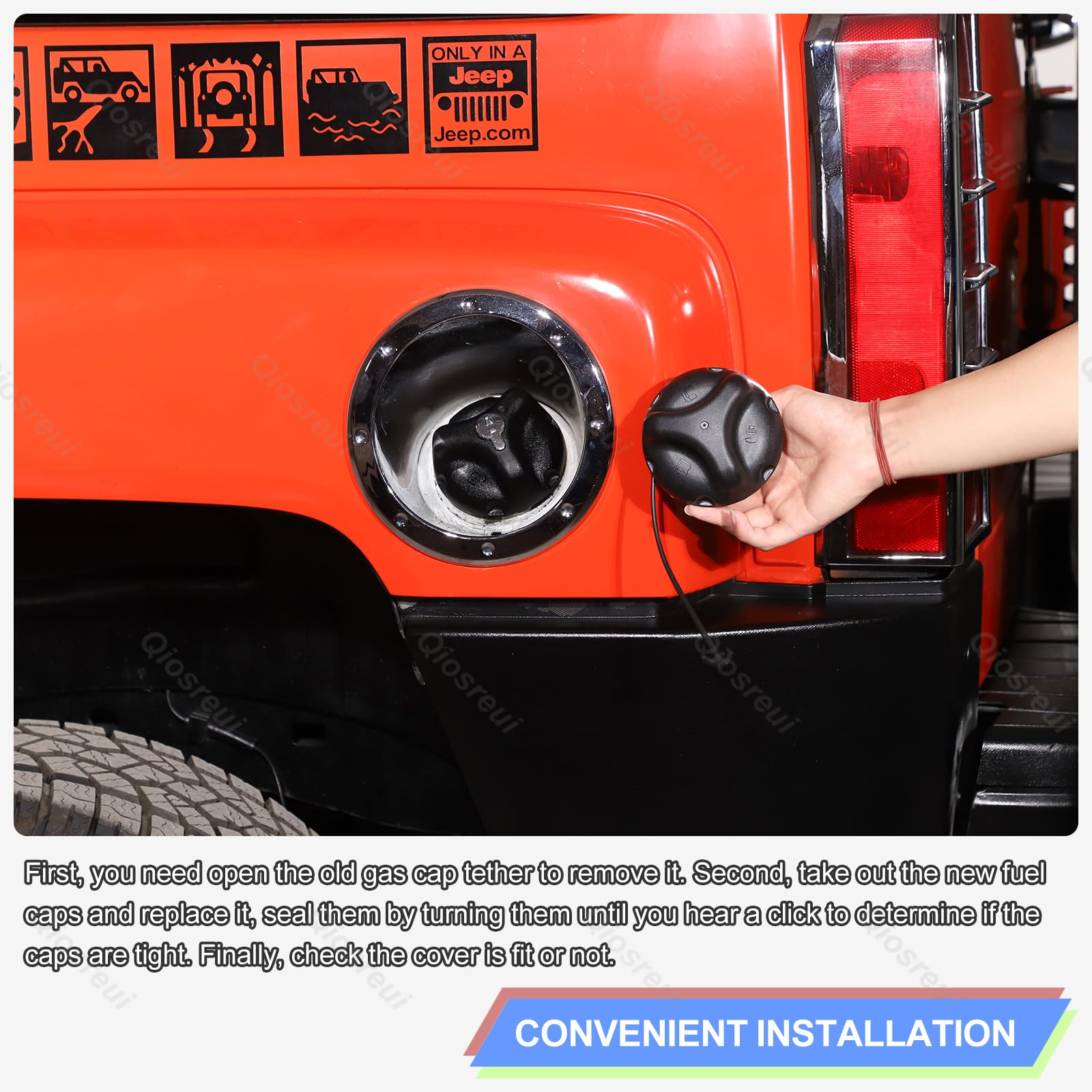 HUMMER H2 燃料キャップ クロームメッキ 開閉式 Heavy Duty Fuel Door Locking Billet Aluminum Gas Tank Cap