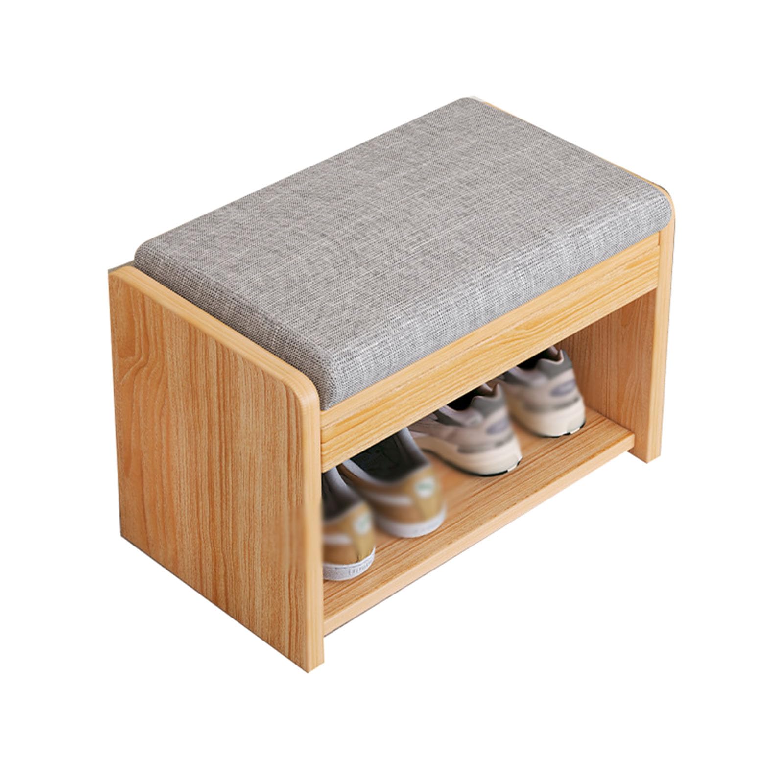 Banc de rangement à chaussures pour entrée accueillante et salon cosy