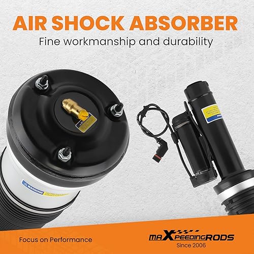 Miniatura 7 de maXpeedingrods Puntal izquierdo delantero del amortiguador de choque de la suspensión del aire para Mercedes-Benz S550 S450 S350 CL550 2007-2013