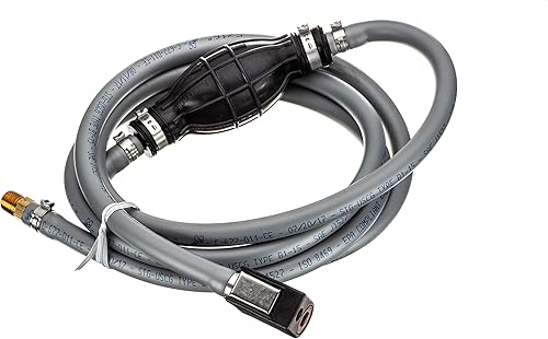 Quicksilver 8M0061883 Conjunto de línea de combustible - 8 pies de largo con bombilla de imprimación