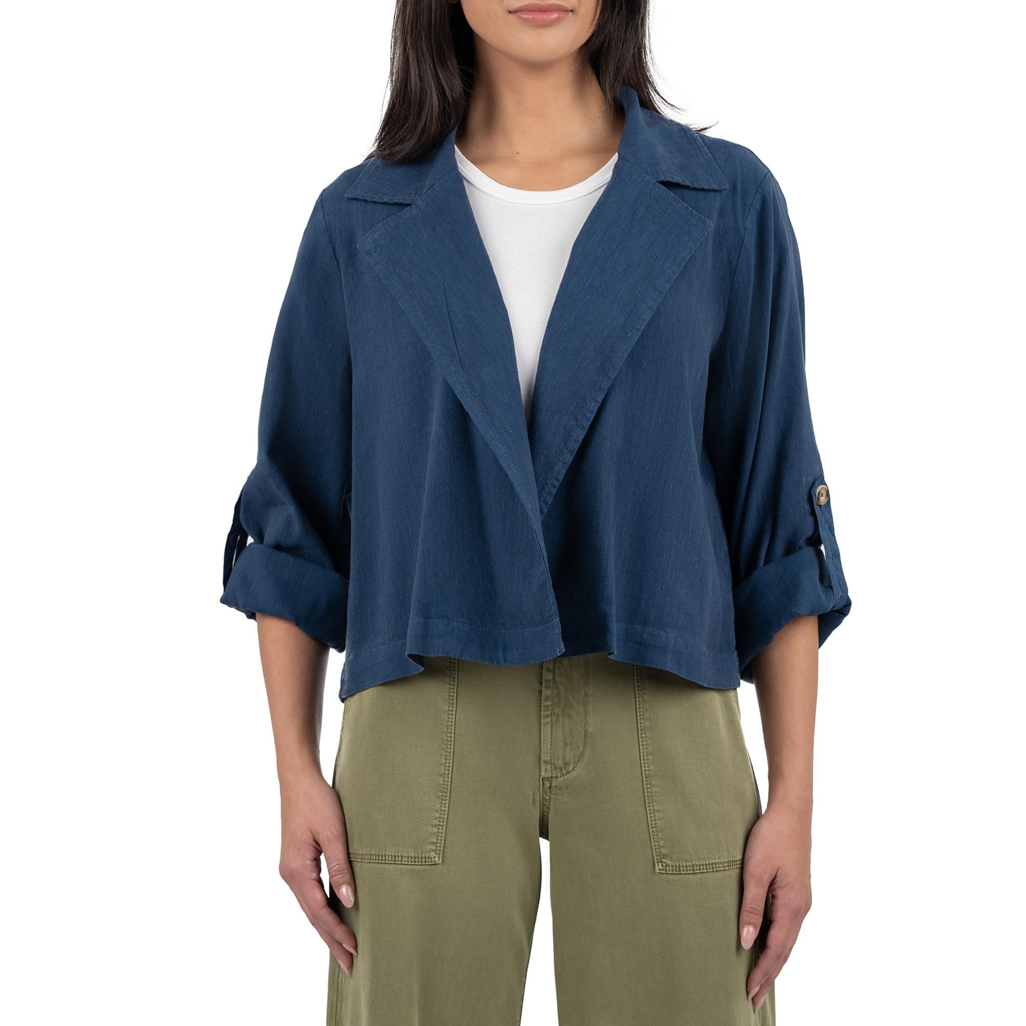 KUT from the Kloth Nadine - Crop Blazer Jacket
