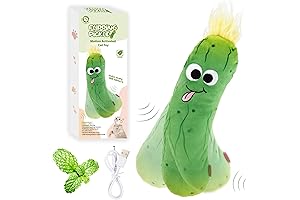 PETGEEK GiGwi Cat Toys Rechargeable Flapping Bird 4" with SilverVine Catnip, Lifelike...