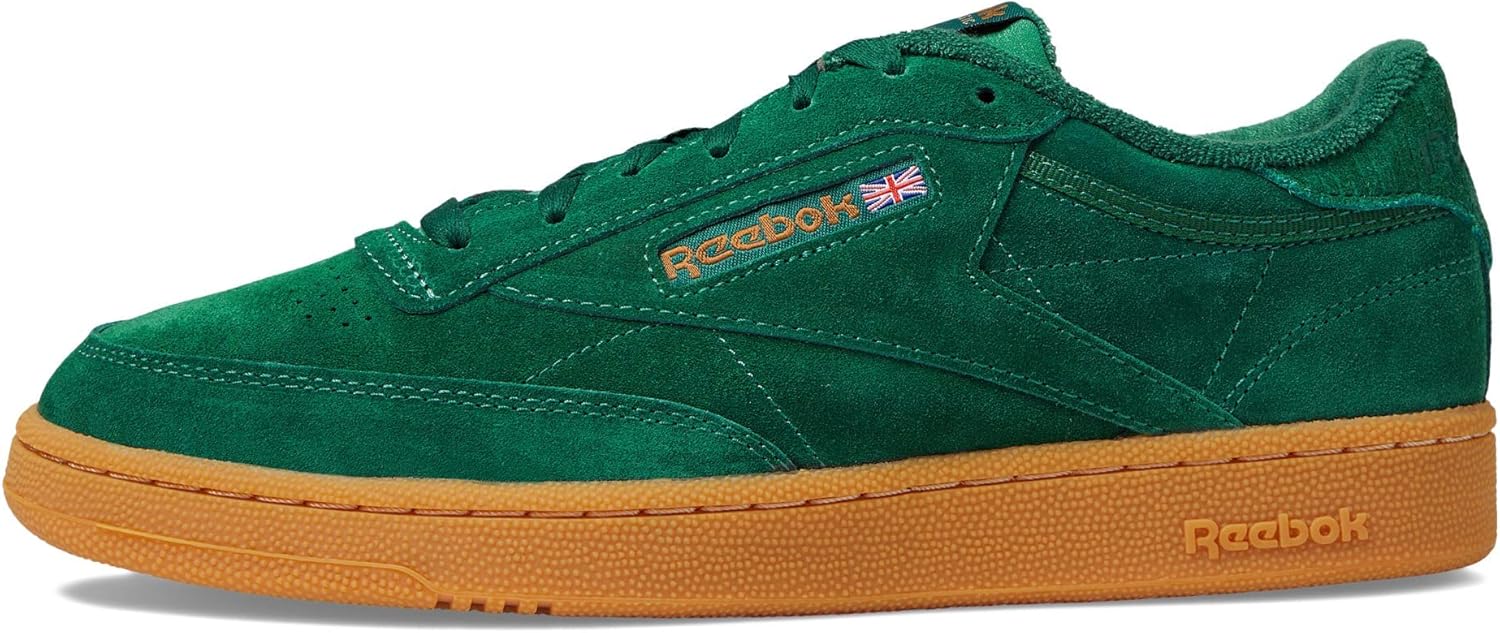 Reebok Men's Club C Sneaker, Dark Green/Wild Brown/Gum, 6.5 - Image 5