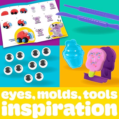 Miniatura 6 de Play-Doh Paquete variado aromático de arcilla seca al aire, arcilla seca al aire para niños, arcilla para modelar para niños, regalo de artes y