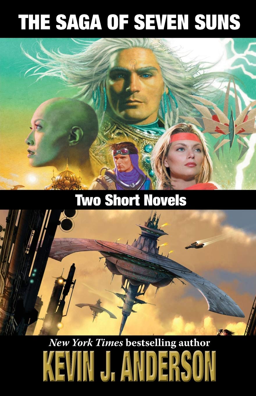 Buy The Saga of Seven Suns: TWO SHORT NOVELS: Includes Veiled Alliances and Whistling Past the Graveyard โ BookShops.in