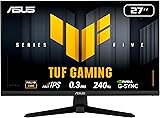ASUS TUF Gaming Series 5, VG279QM5A Gaming Monitor, 27 inch Full HD Fast IPS panel, 240Hz, 0.3ms , G SYNC compatible, AMD FreeSync Premium, ELMB SYNC, 99% sRGB, DisplayWidget Center, Gaming AI - 1