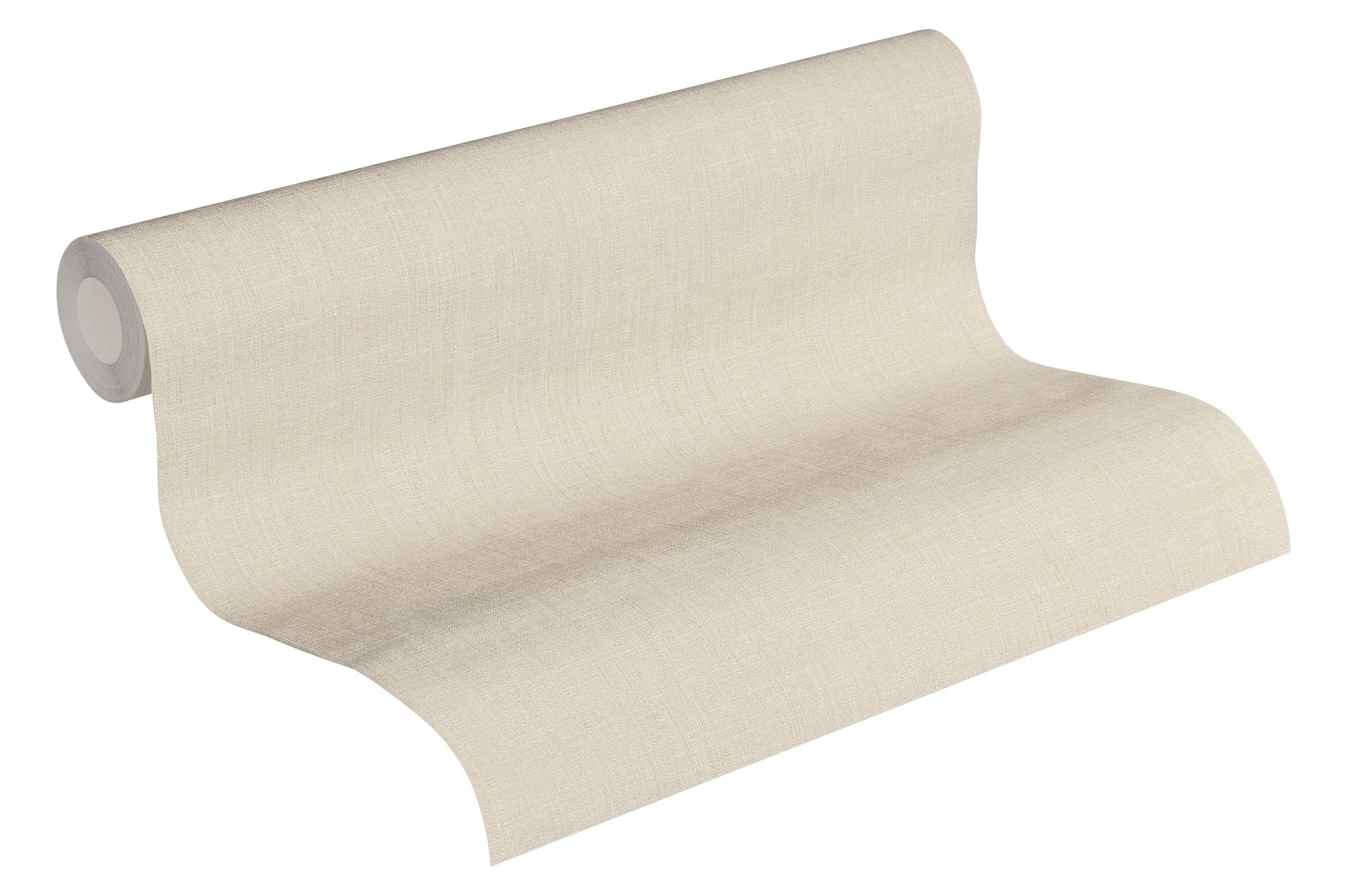 Livingwalls Plain Wallpaper Metropolitan Stories Non-Woven 10.05 m x 0.53 m Beige Made in Germany 369256 36925-6