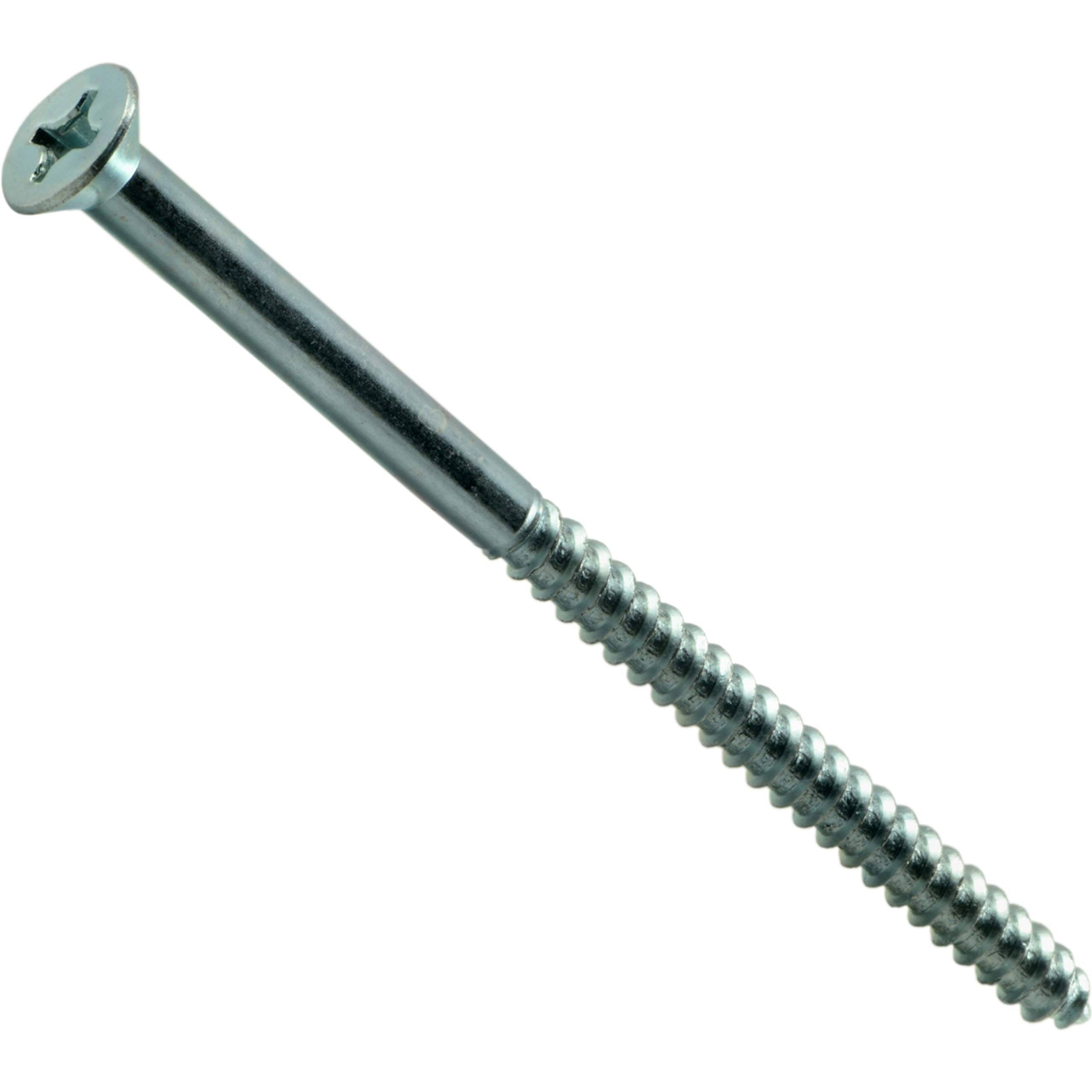 Vis à bois Phillips pour fermetures difficiles, empreinte plate robuste, lot de 100 pièces