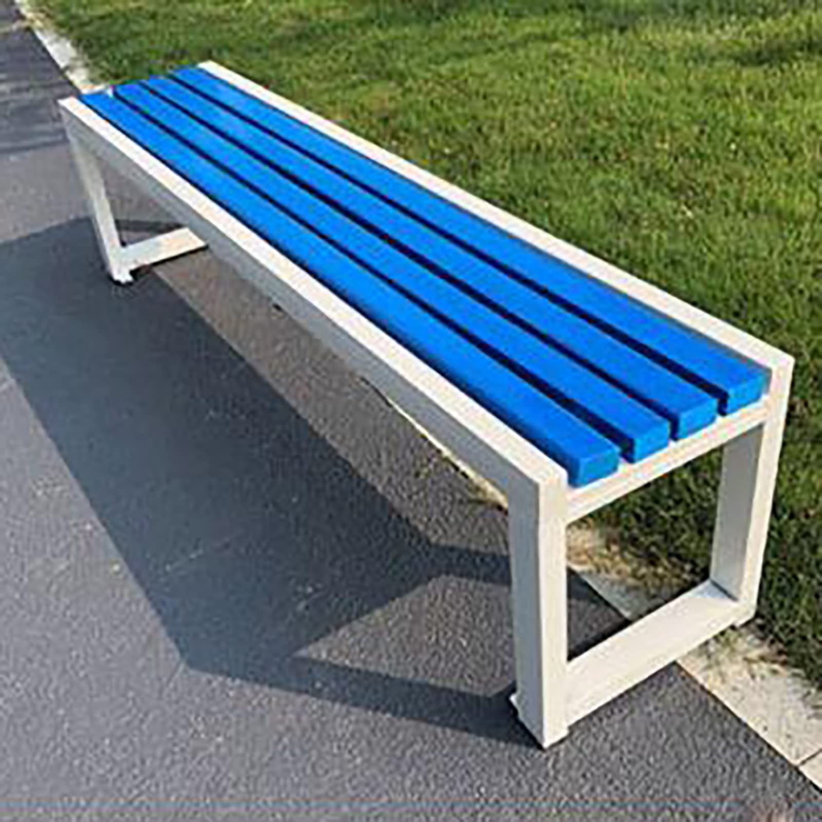 Banc de jardin en fonte 120cm extérieur assise de parc et terrasse