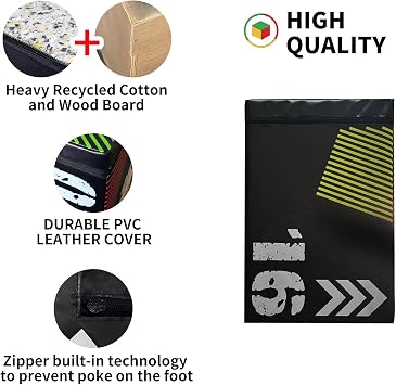 Hipicute Plyometric Jump Box, 3 in 1 Soft Plyo Box Plyo Jumping Exercise Box for Home Gym