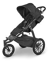 Vista 2 de UPPAbaby Ridge - Cochecito de jogging duradero con paseo suave + adaptadores de asiento de automóvil para Ridge