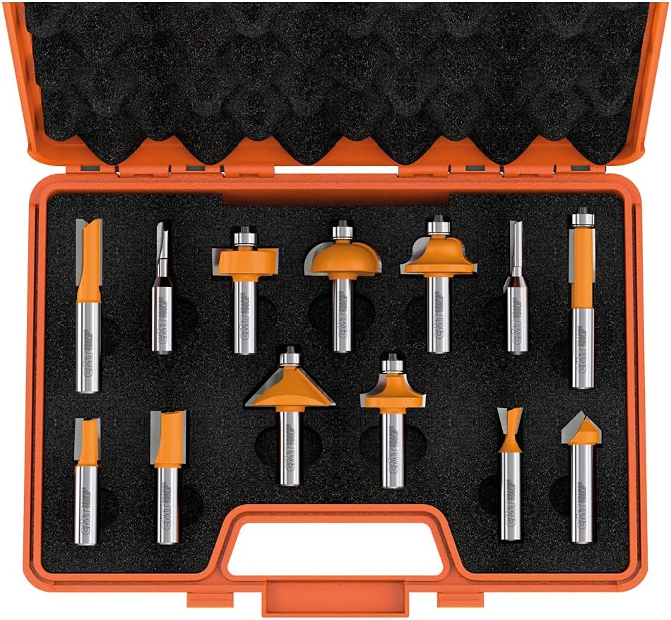 CMT Orange Tool 800.505.11 13-Piece Router BIT Set