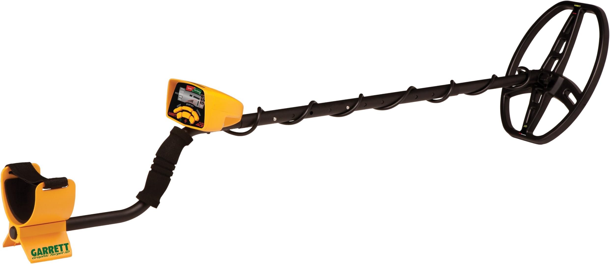 Garrett 1140360 EuroACE Metal Detector, Clear,Gold