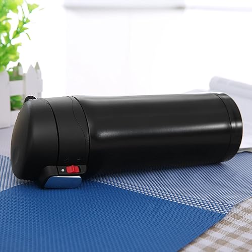 Miniatura 8 de Termos al vacío botella de agua aislada de acero inoxidable de doble pared de 118fl oz 12 onzas reutilizable a prueba de fugas taza de café y té con