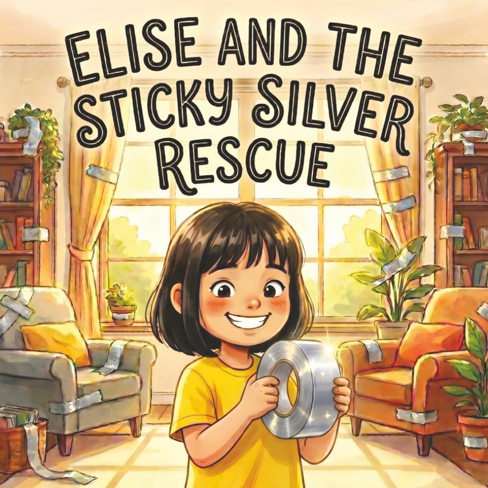 Elise and the Sticky Silver Rescue: A Heartwarming Childrens Book About Imagination Kindness and Family Chaos