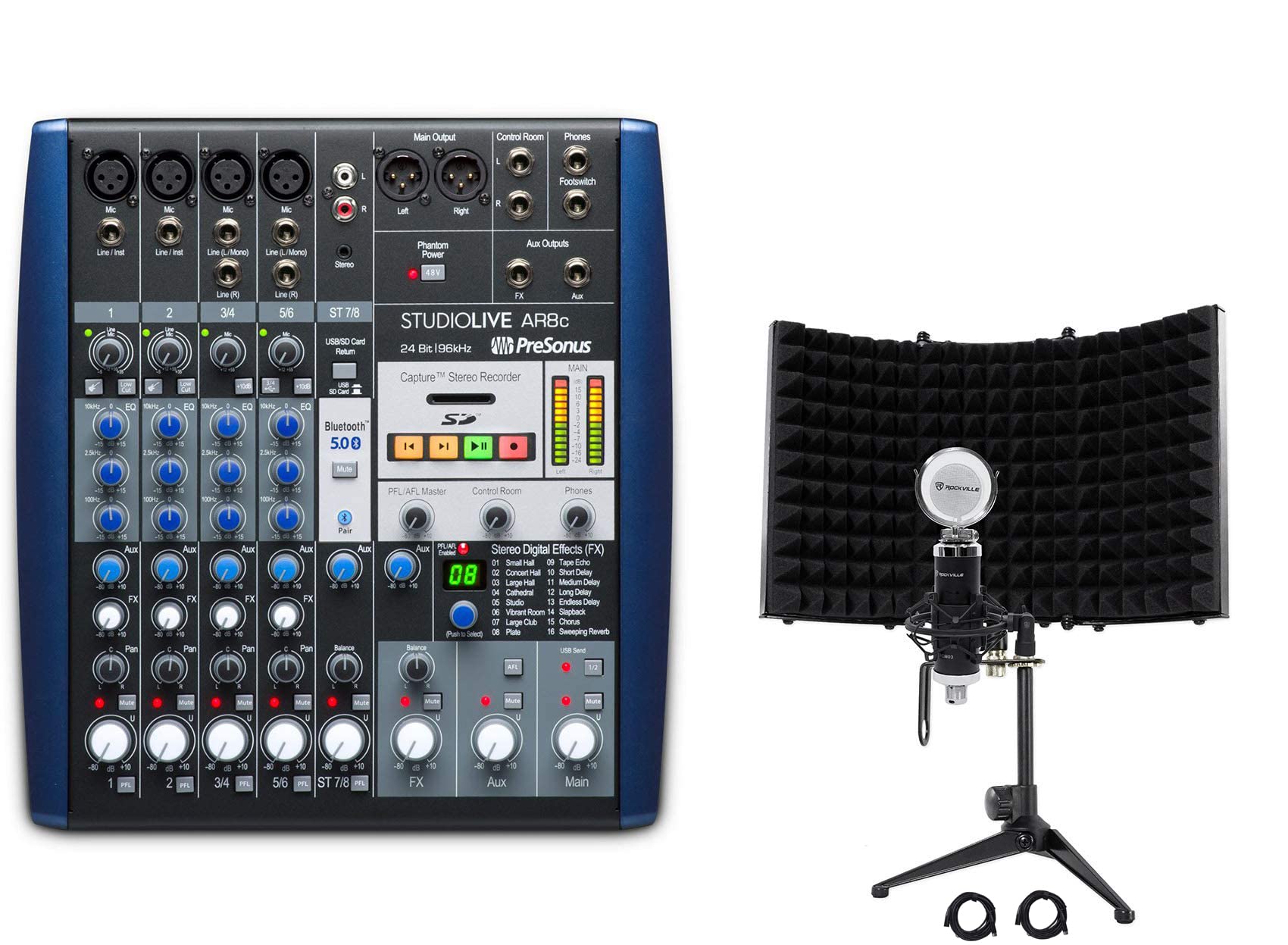 Amazon.com: PRESONUS StudioLive AR8 8-Ch USB Live Sound/Grabación
