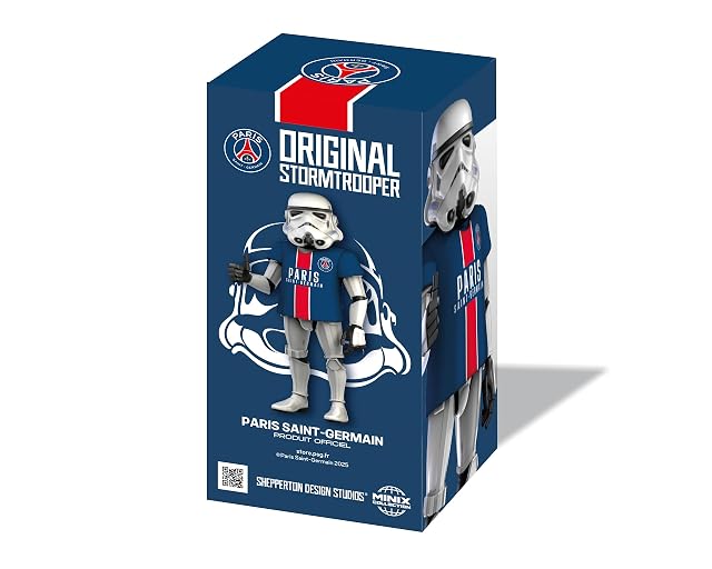 Foto 6 de 6 de MINIX - Football Stars #267 - PSG - Stormtrooper Fan - Figura Coleccionable de 12 cm