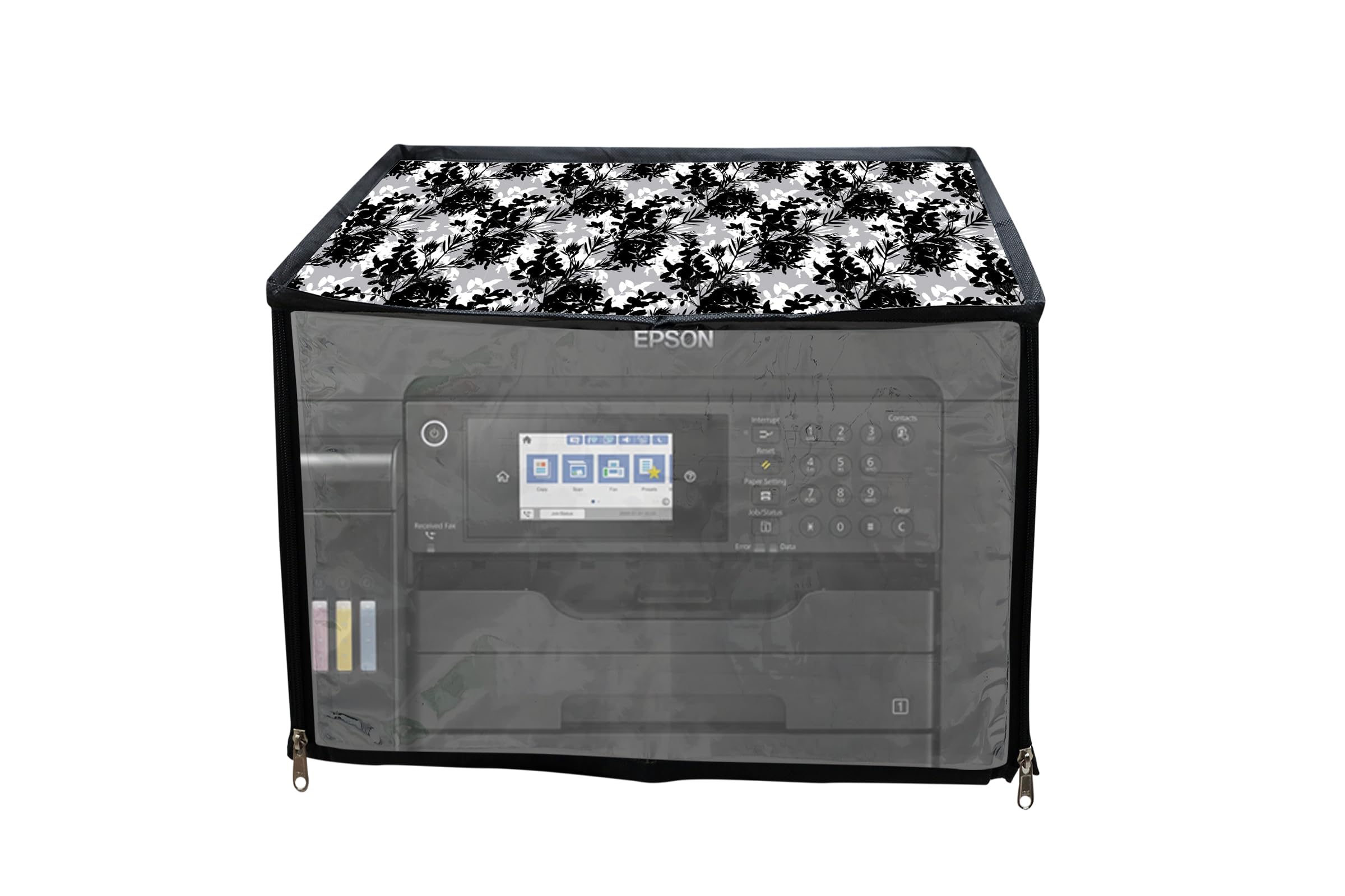 BEAUTIFUL PRINTED PRINTER COVER COMPATIBLE FOR EPSON ECO TANK L 15160 PRINTER (BLACK COLOR)5 (B0CRF8Z531) Amazon Price History, Amazon Price Tracker