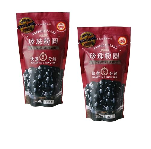 Juego de 3 250 G WuFuYuan - Tapioca Pearl Black