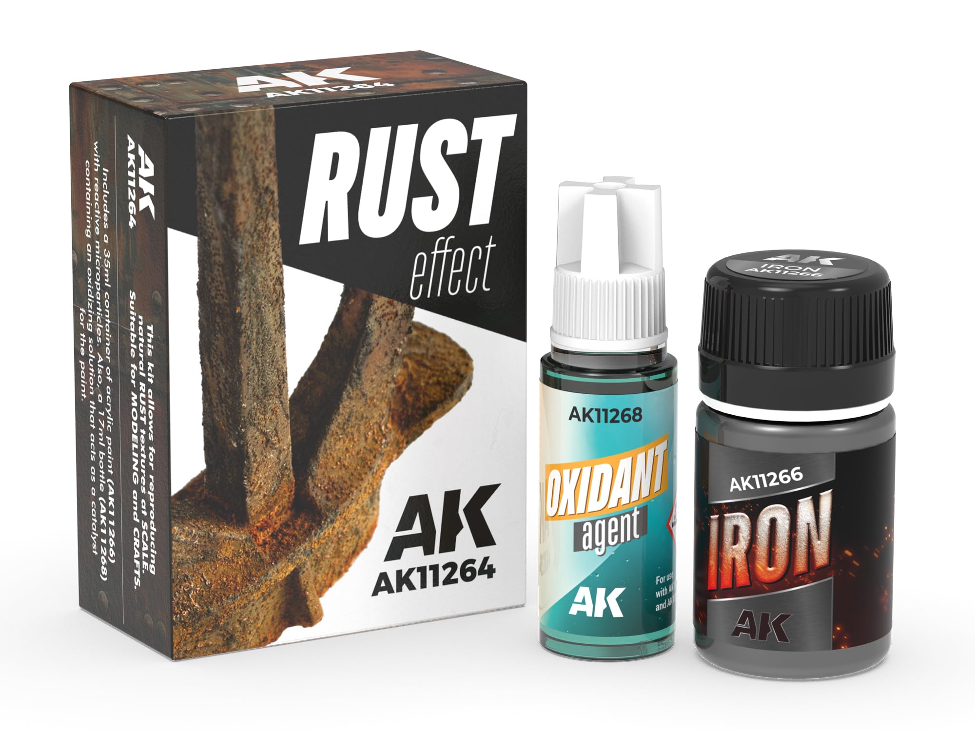AK Weathering AK11264 Rust Effect Set (35+18ml)