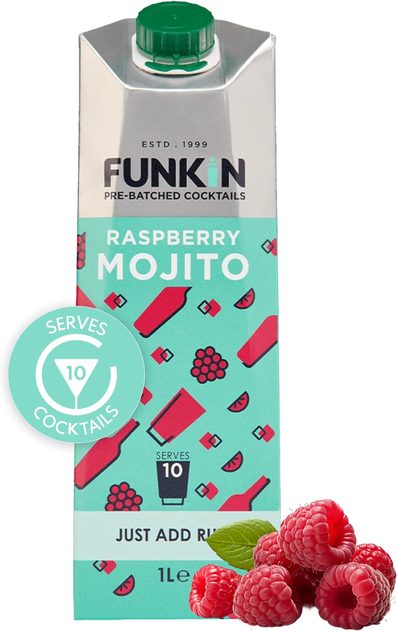 Raspberry Mojito Cocktail Mixer, 1 L