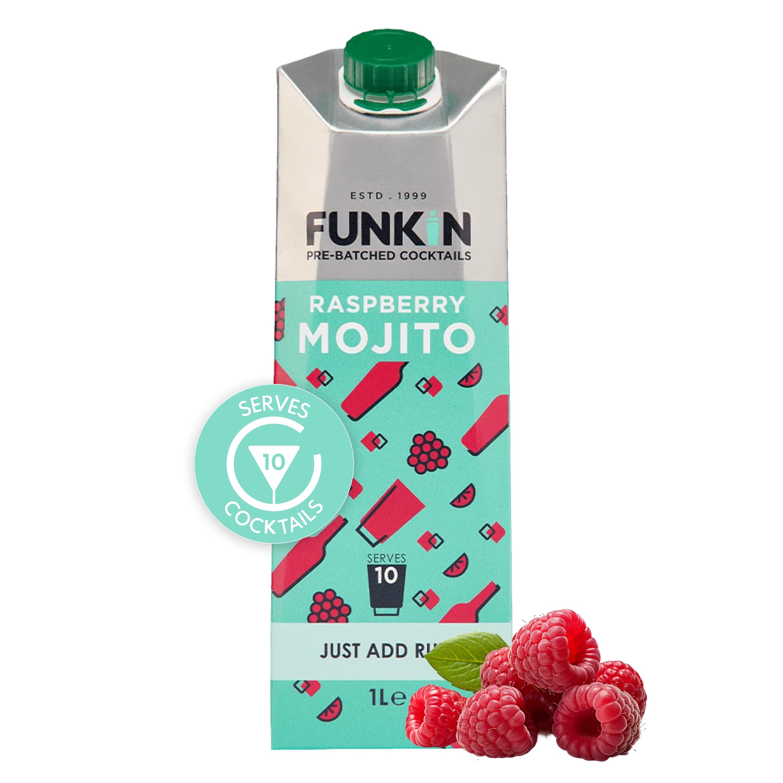 Raspberry Mojito Cocktail Mixer, 1 L