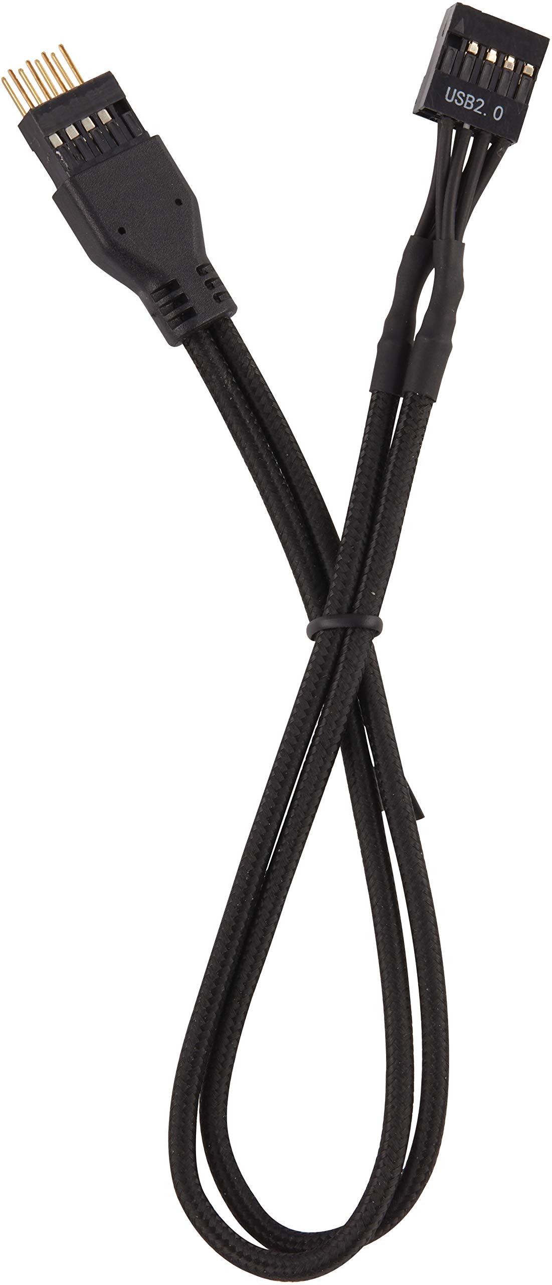 Corsair CC-8900244 Zestaw Przedłużający, Czarny, 30 cm