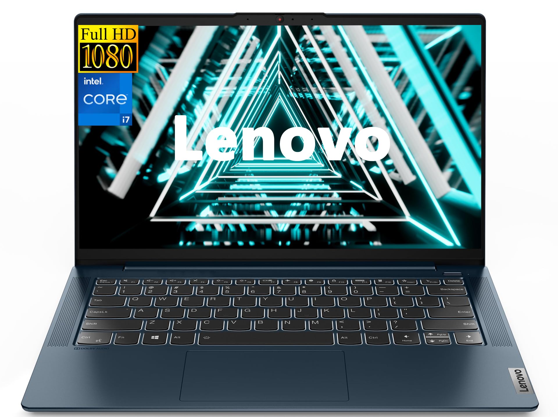 Customized Lenovo Ideapad 5i 14'' FHD Portable Laptop 8GB|512GB, Intel i7 | |Up to 4.7GHz, Windows 11, Storage Upgradable to 2TB, SD Card Reader, Laptop for Students & Business, Retains Lenovo Warranty