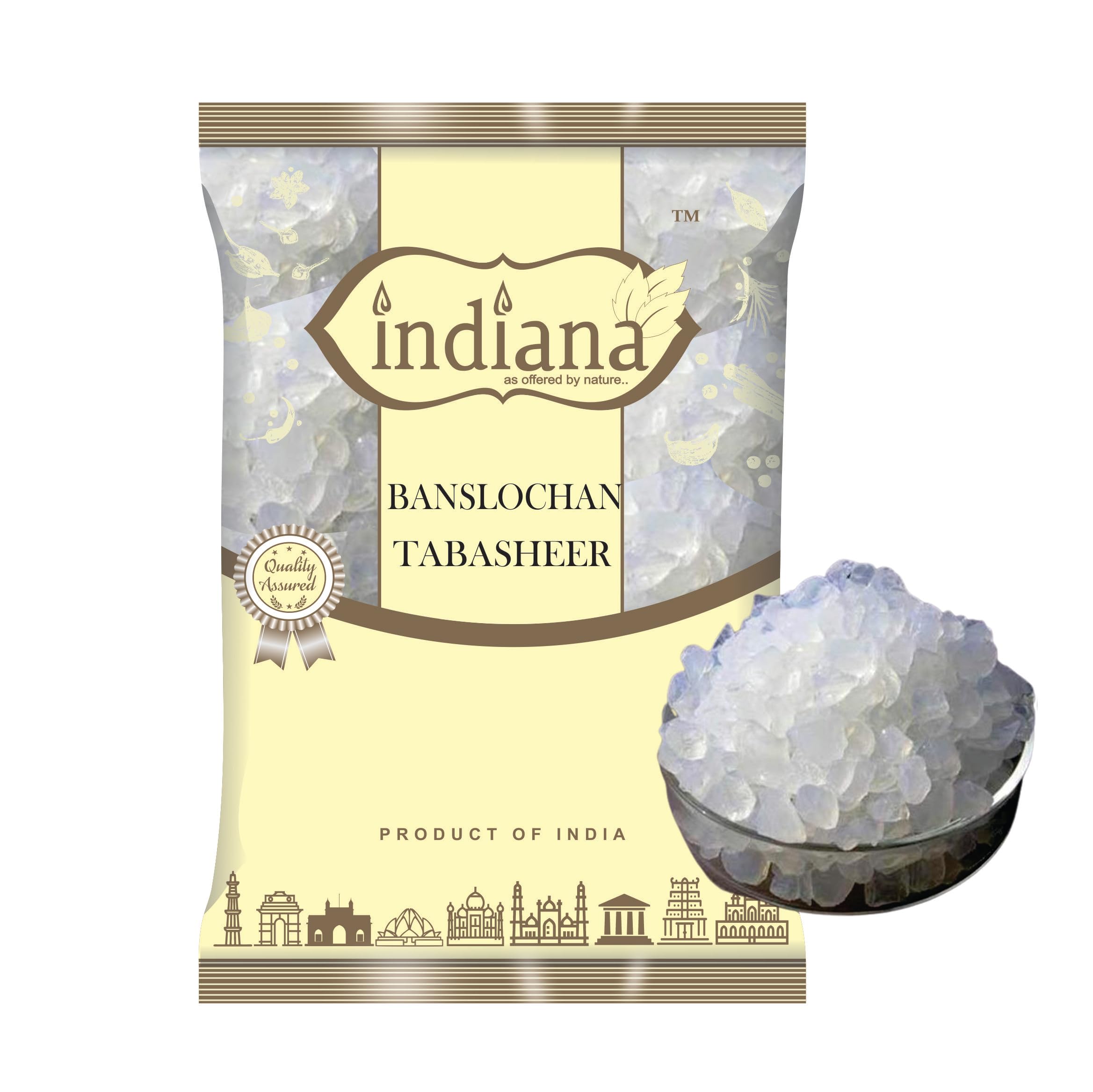 Indiana as offered by nature Banslochan Tabasheer (200gm)