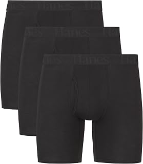 Originals Supersoft Boxer Briefs, Viscose from Bamboo Men's Underwear, Solids & Prints, 3-Pack