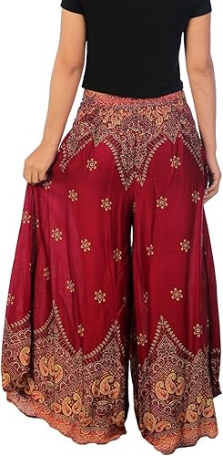 Miniatura 2 de Lannaclothesdesign Palazzo Pants for Women Wide Leg Boho Harem Yoga Pants S M L XL Sizes