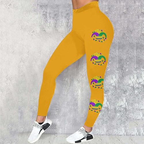 Miniatura 2 de sdbrld Leggings para mujer, Mardi Gras, día de San Patricio, pantalones de yoga suaves con control de abdomen, leggings de San Valentín, leggings de