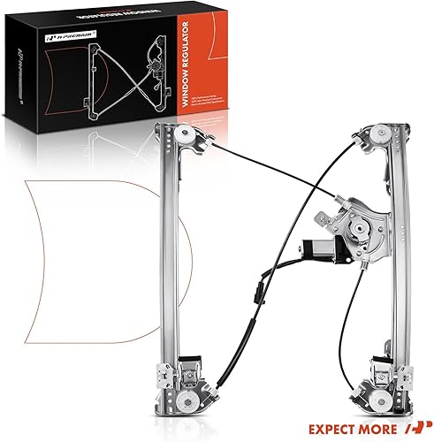 Miniatura 9 de A-Premium Elevalunas eléctrico con motor compatible con Ford F-150 Lobo 2004-2008 Lincoln Mark LT 2006-2008 Pickup Crew Cab Pickup Trasero Izquierdo