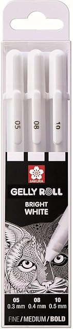 SAKURA - Gelly Basic White - 05-08 - 10 - Set 3