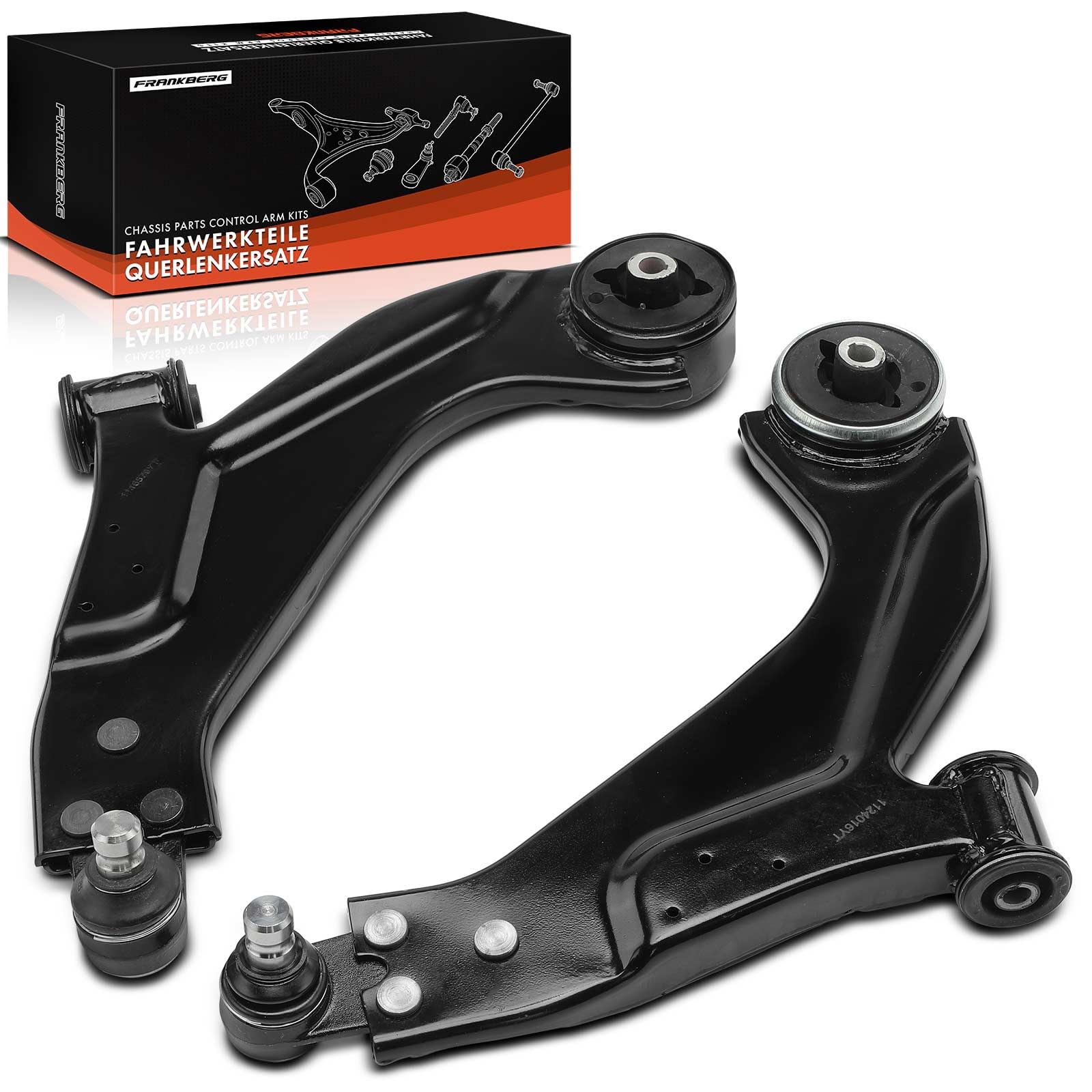 Frankberg 2 brazos de control inferiores del eje delantero (izquierdo y | Compatible con: Mondeo III Berlina B4Y, Mondeo III B5Y, J.a.g.u.a.r X-Type Familiar X400, Torneo Mondeo III BWY, X-Type X400