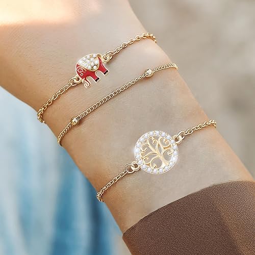 Miniatura 9 de 30 dijes de elefante de aleación esmaltados con diamantes de imitación de elefante, conector de eslabones para bricolaje, collares, pulseras,