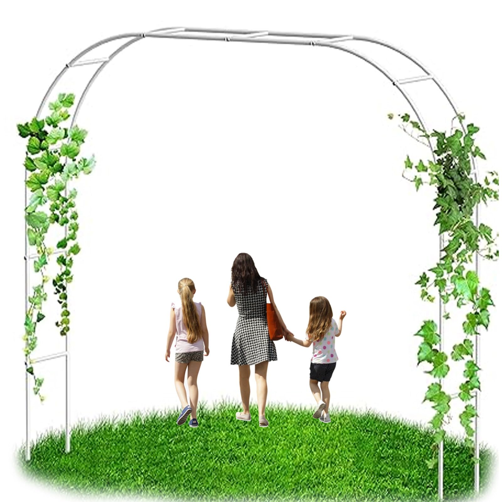 Treillis en métal crème haute résistance de 300 cm pour décoration de mariage