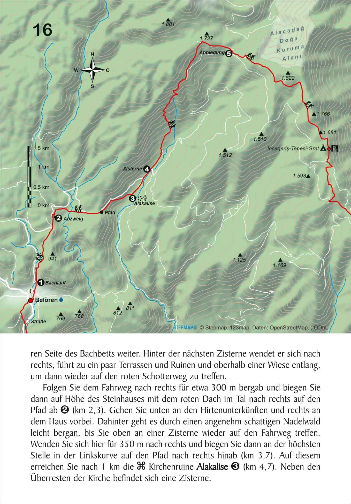 Türkei: Lykischer Weg von Fethiye nach Antalya: Unterwegs auf dem Fernwanderweg: Wanderrouten, Wegbeschreibung, Reise-Infos und GPS-Tracks für die Wanderung. (Outdoor Wanderführer, Band 171)