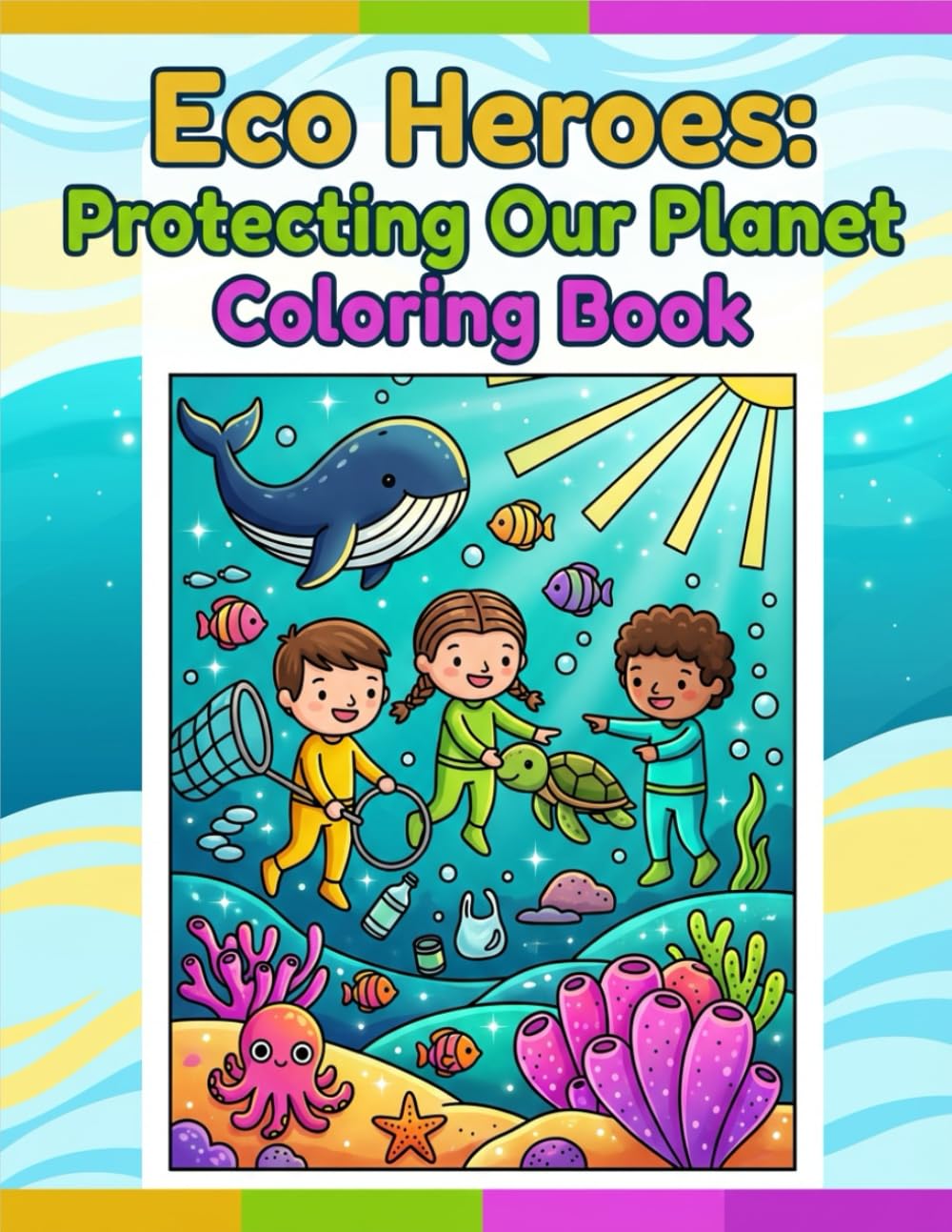 Eco Heroes Coloring Book: Protecting Our Planet