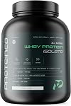 ProteinCo | Pure All Natural Grass-Fed New Zealand Whey Protein Isolate Powder | 27g per serving | Stevia | Gluten & Lactose Free | Low-Calorie | 4 Lbs (Vanilla)