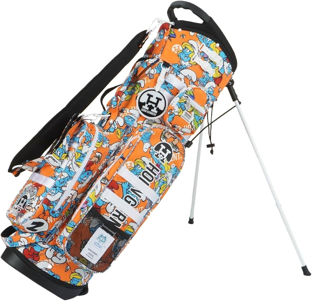 新品　HORN GMT ホーン ガーメント ブラック　キャディバッグ ホーンガーメント（HORN G.M.T）キャディバッグ スタンド式