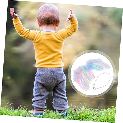 Miniatura 8 de ifundom 1 Set Props Dress up Cosplay Wings Party Props Wing Pendant Party Gift Wing Photo Props Lovely Props Wing Ornament Feather Girl European and