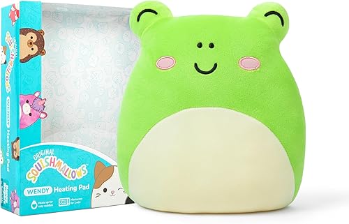 Squishmallows Wendy - Almohadilla térmica perfumada de lavanda para calambres por Relatable
