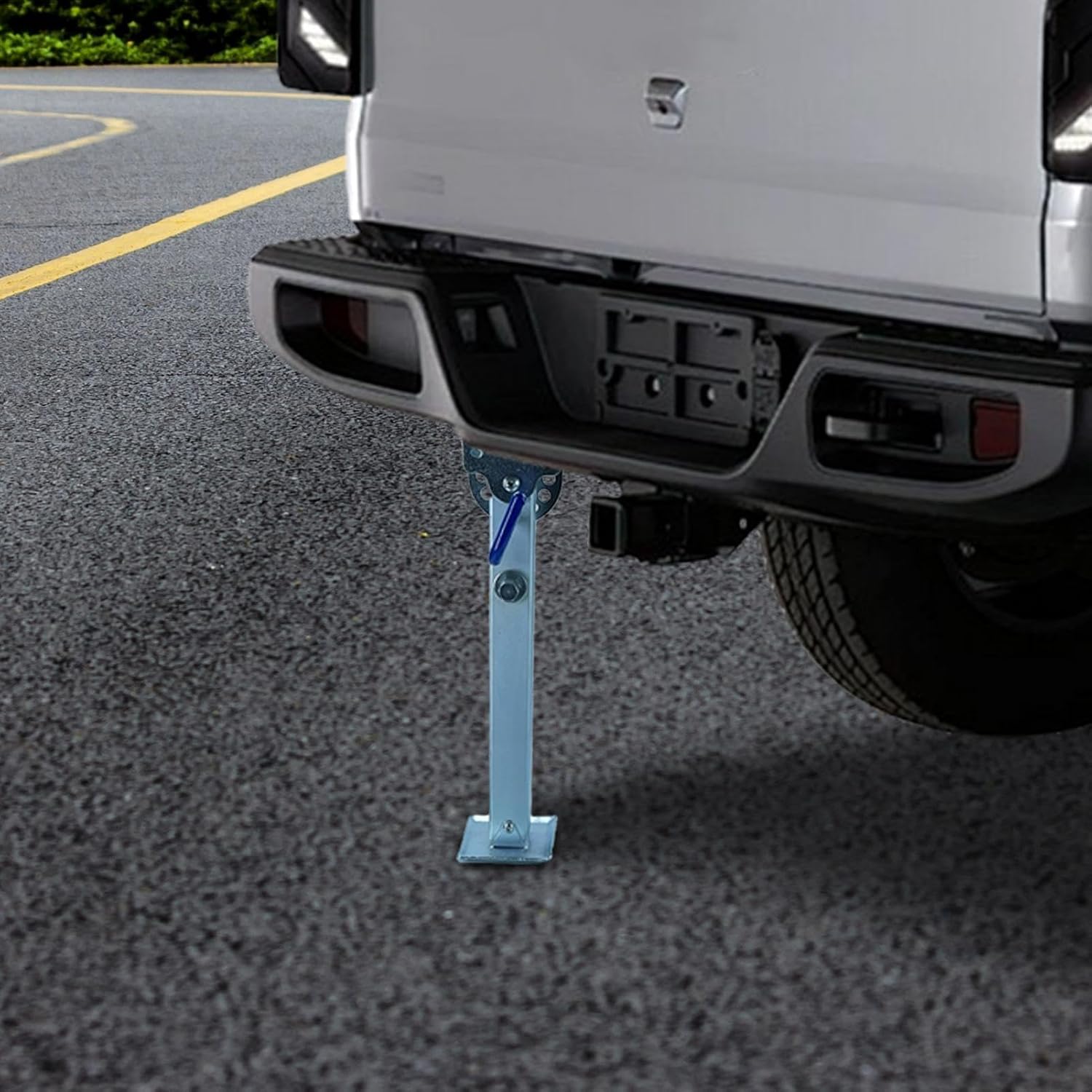 Trailer Jack Stand - Adjustable Upgrade Jacks | Telescopic Trailer Jack Foot Adjustable Heavy Duty Motorcycle Stand Caravan Support Feet