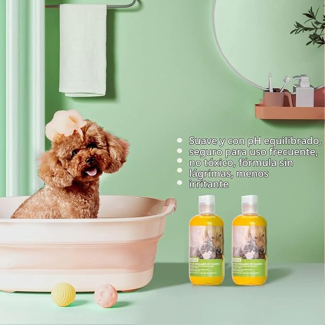 Foto 7 de 8 de Nobleza Champú para Perros y Gatos, Champú Perro con Ingrediente Natural, Champú de Piel Sensible para Perros