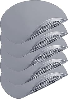 Tongjude Silicone Microwave Mat - 11.7" x 11.7" -Set of 5 Silicone Drying Mat, Protect from Spill Overs, Hot Pot Holders, Jar Opener, Dishwasher Safe