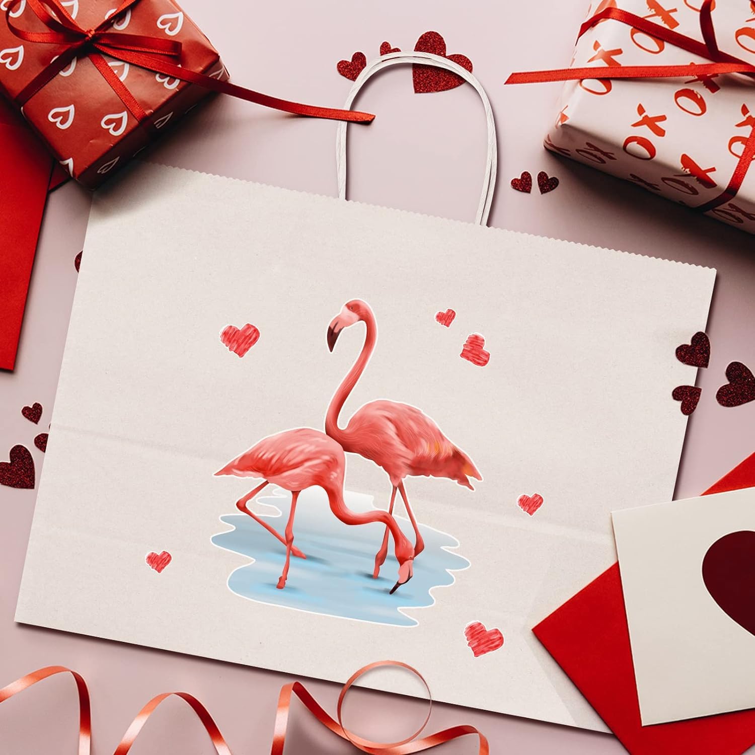 DeinPack 200 x Papiertüten 44 x 32 x 17 cm weiß Umweltschonende Papier Tragetaschen groß I Papiertüten Geschenktüten Papiertragetaschen biologisch abbaubar, kompostierbar