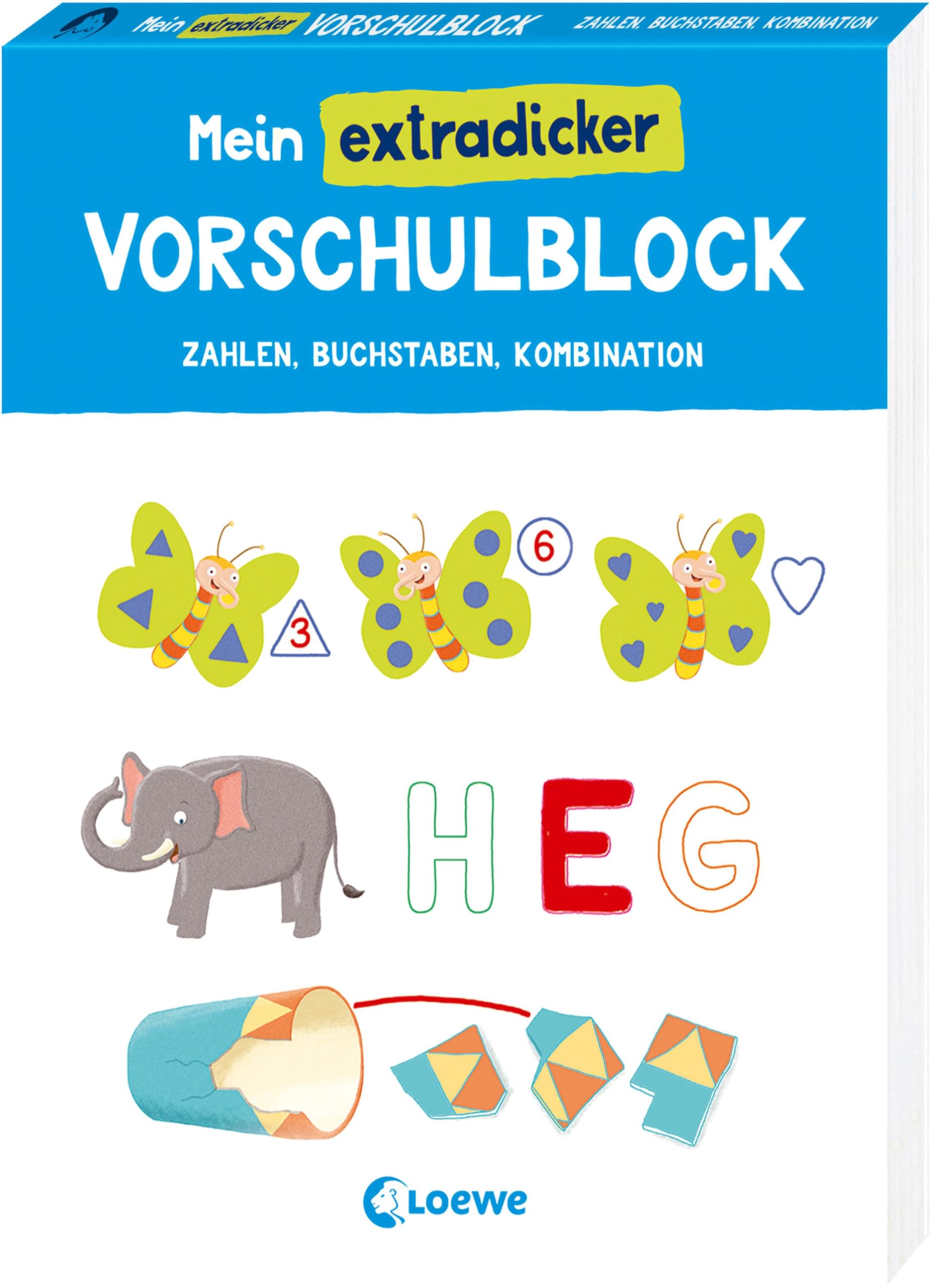 Mein extradicker Vorschulblock: Vorschulblock ab 5 Jahren